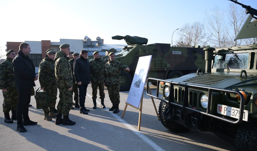 Обилазак припадника Војске Србије у Зајечару