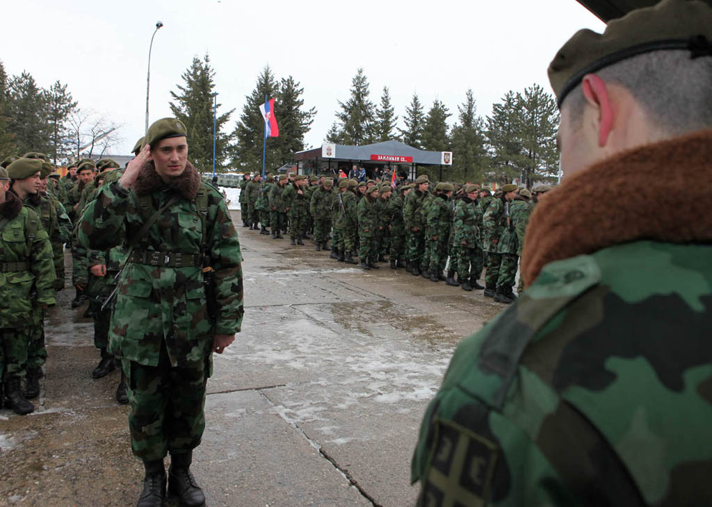 December class of soldiers take the pledge of allegiance | Ministry of ...