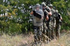 SAF soldiers and NCO candidates undergo training