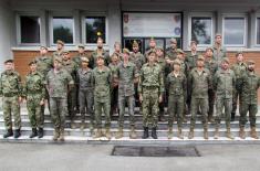 Spanish soldiers train at CBRN Training Centre