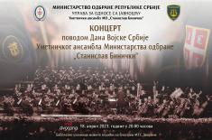 “Musical gift” for citizens on Serbian Armed Forces Day