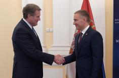 Састанак министра Стефановића са конгресменом САД Тарнером