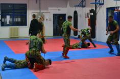 Regular Training of Members of 63rd Parachute Brigade