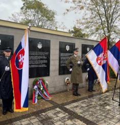 Remembering Serbian soldiers and civilians killed in Veľký Meder concentration camp in Slovakia