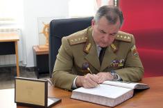 Visit from Chief of Romanian Defence Staff