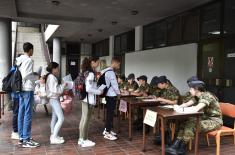 Military Grammar School and Vocational Military High School entrance exams completed