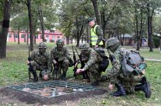 Specialist training of soldiers on military service