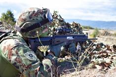 Tactical training in Serbian Armed Forces infantry units