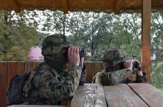 Specialist training of soldiers on military service