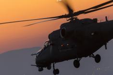 Летачка обука на хеликоптерима Ми-35 у ноћним условима