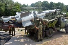 Training with air defence missile systems