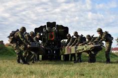 Soldiers recruited for voluntary military service undergo specialist training