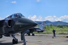 Borbena obuka na jurišnim avionima Vojske Srbije