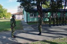 Visit to SAF units in Niš, Pirot