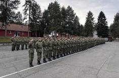 Пријем децембарске генерације војника на служењу војног рока