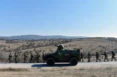 Taktička obuka kadeta u pešadijskim jedinicama Vojske Srbije