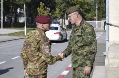 Chief of the General Staff of the Serbian Armed Forces meets new KFOR Commander