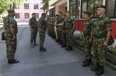 Visit to SAF units in garrisons of Sombor and Novi Sad