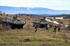 Tactical training in Serbian Armed Forces infantry units