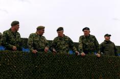 Završne pripreme za prikaz sposobnosti Vojske Srbije „Granit 2023“