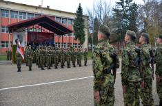 Candidates for Special Units Take Oath
