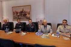 Assistant Minister Miloradović meets with Egyptian Air Force Commander