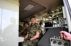 Tour of Air Force and Air Defence units