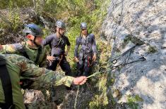 Climbing and mountain rescue course