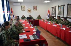 Visit to SAF units in Niš, Pirot