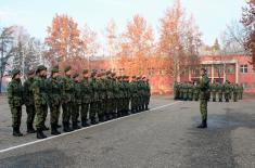 Пријем децембарске генерације војника на служењу војног рока