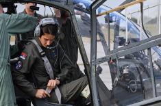 Future SAF pilots undergo flight training