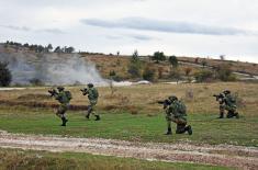 Tactical training in Serbian Armed Forces infantry units