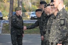 Обилазак Одреда војне полиције специјалне намене „Кобре“ 