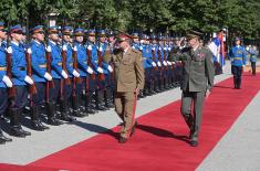 Visit from Chief of Romanian Defence Staff