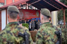 Candidates for Special Units Take Oath