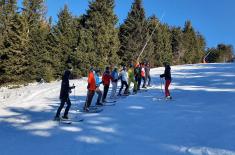 Kurs za instruktore skijanja u Vojsci Srbije