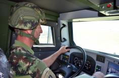 Obuka za upotrebu borbenih vozila u mirovnim operacijama