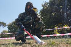 CBRN unit conducts training