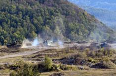 Taktička i vatrena obuka jedinica Prve brigade kopnene vojske 