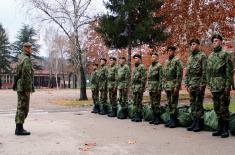 Пријем децембарске генерације војника на служењу војног рока