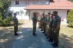 Visit to SAF units in garrisons of Sombor and Novi Sad