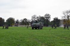 Specialist training of soldiers on military service