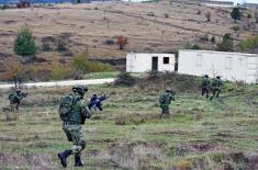 Tactical training in Serbian Armed Forces infantry units