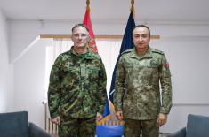 Chief of General Staff meets with KFOR Commander