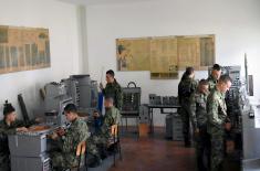 Specijalistička obuka vojnika u Centru za obuku RV i PVO