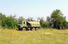 Serbian Armed Forces provide assistance to municipalities struggling with water shortages