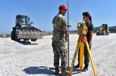 Engagement of Serbian Armed Forces, Ohio National Guard engineer units 