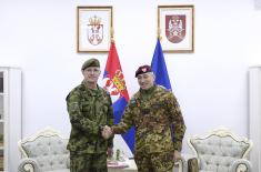 Chief of the General Staff of the Serbian Armed Forces meets new KFOR Commander