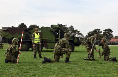 Specialist training of soldiers on military service