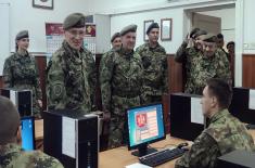 Visit to SAF units in Kraljevo garrison